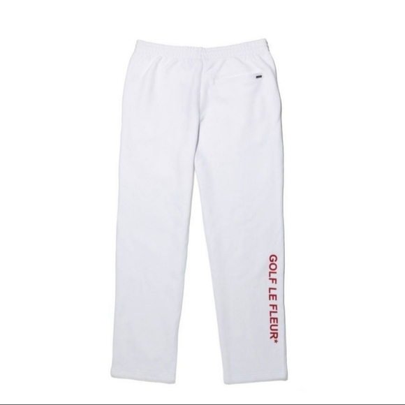 Converse Men's White Golf Le Fleur* Edition Terry Lounge Pants - Picture 2 of 14